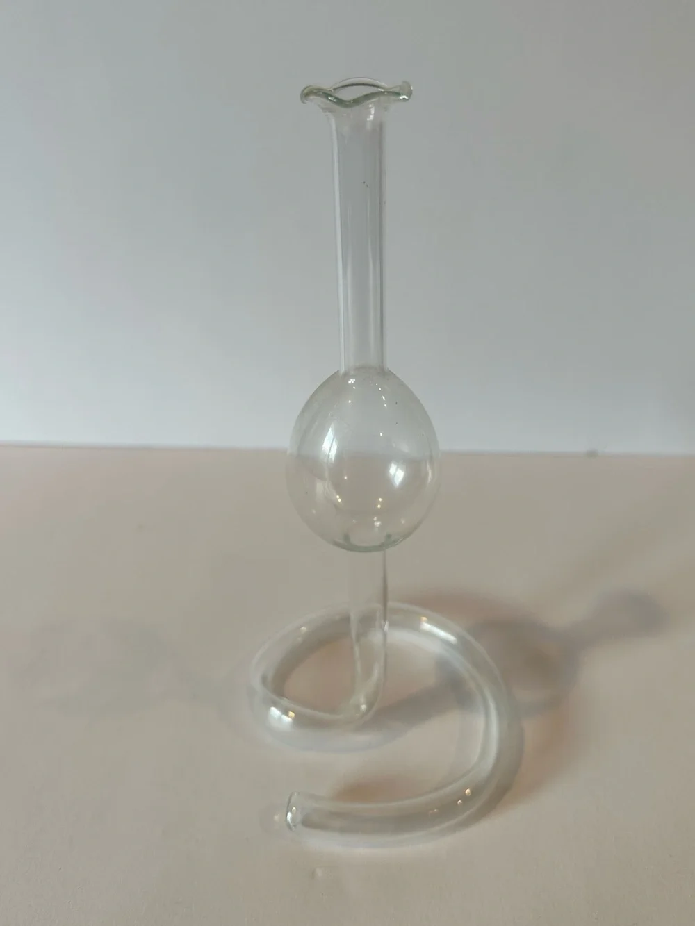 Vintage Glass Love Meter or Fortune Teller  Device & Propagation Bud Vase
